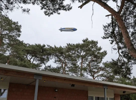 Zeppelin boven de Kempen