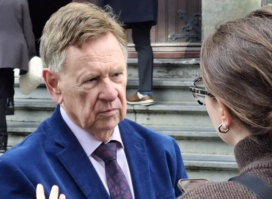 Koen Crucke begrafenis Margriet