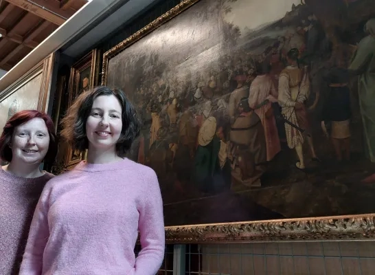Schilderij stadsmuseum Lier