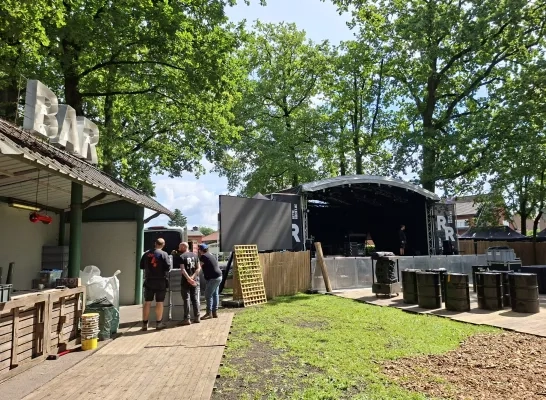 Opbouw Retie Rockt