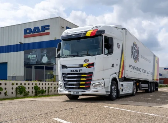 DAF Trucks Oevel nieuwe truck 60ste verjaardag