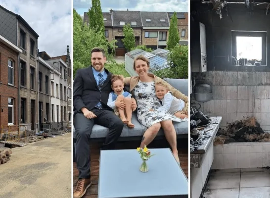 Crowdfunding voor gezin na brand