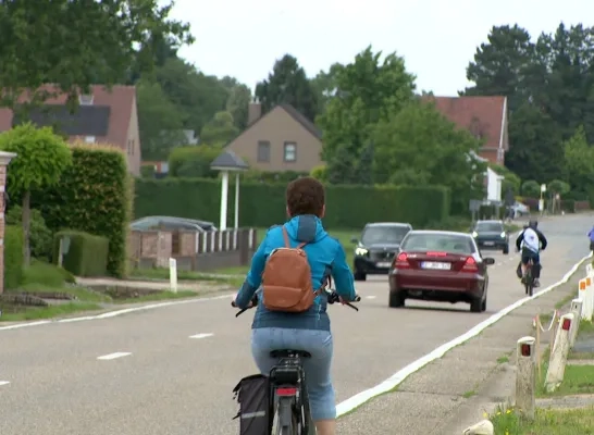 Geen fietspaden voorlopig op N110