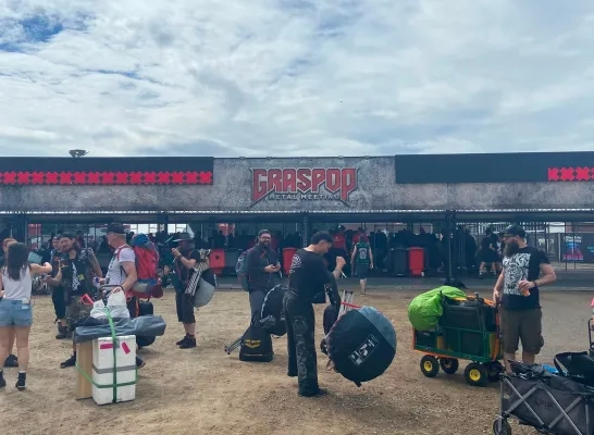 Opening camping Boneyard Graspop