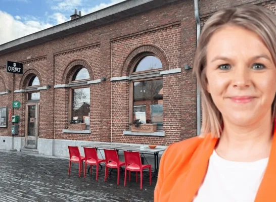 Dorien Cuylaerts station gebouw leegstand NMBS