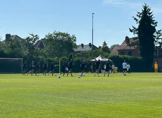 Eerste training KVC Westerlo