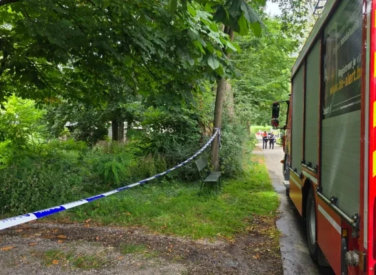 Woningbrand in Wortel
