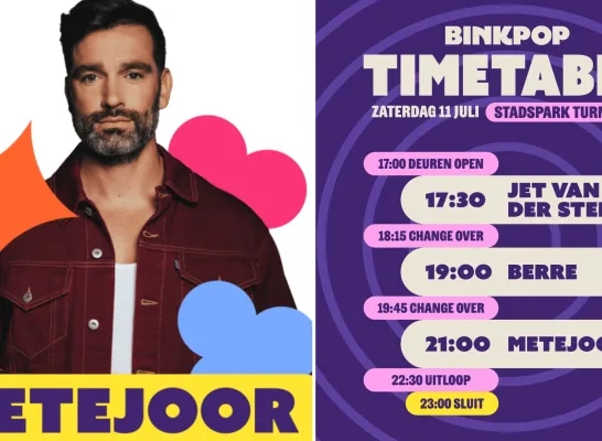 Binkpop is geannuleerd
