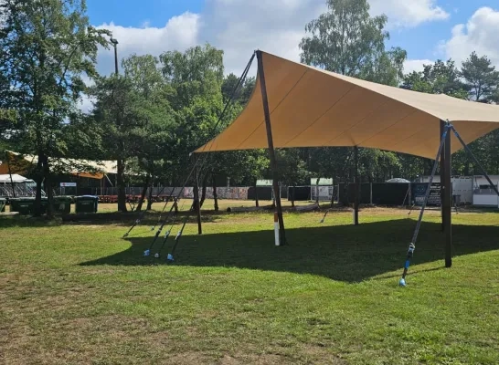 Extra tent op Sjock Gierle