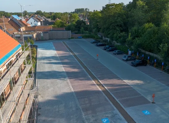Parking achter gemeentehuis Berlaar