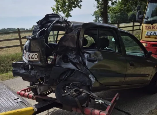 ongeval Herselt grote ravage