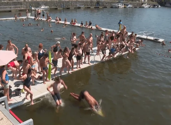 Big Jump voor proper water Keerdok Mechelen