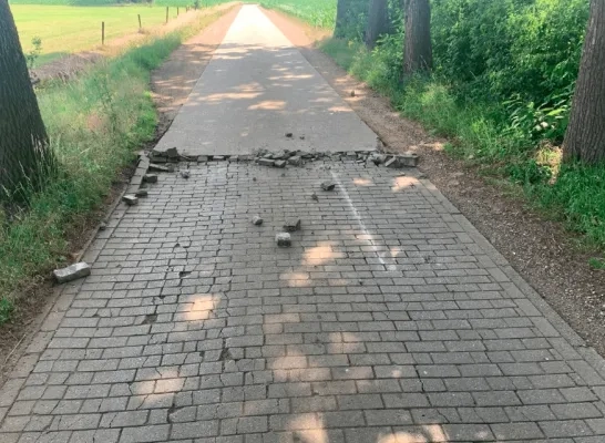 hitteschade in Lille