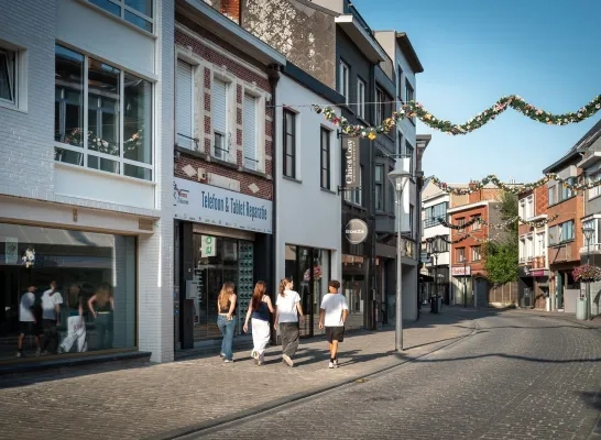 Renovatie leegstaand handelspand Herentals