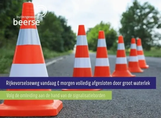 waterlek Beerse Rijkevorselseweg