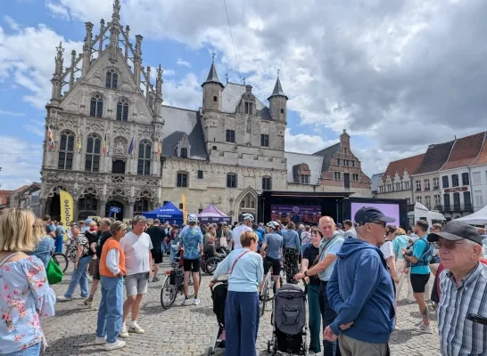 Slotetappe Baloise Ladies Tour in Mechelen