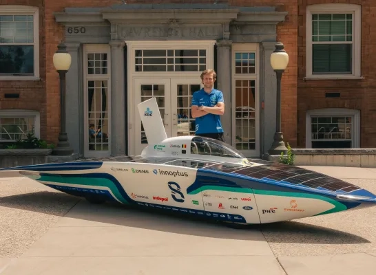 Quinten Duyck Sint-Katelijne-Waver Innoptus Solar Team zonnewagen