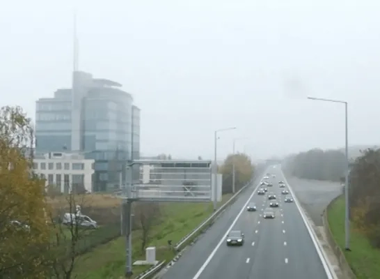 brug over Dijle verkeer over 1 rijstrook E19