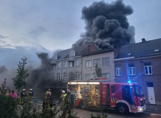 brand slagerij traiteur Gybels Bonheiden