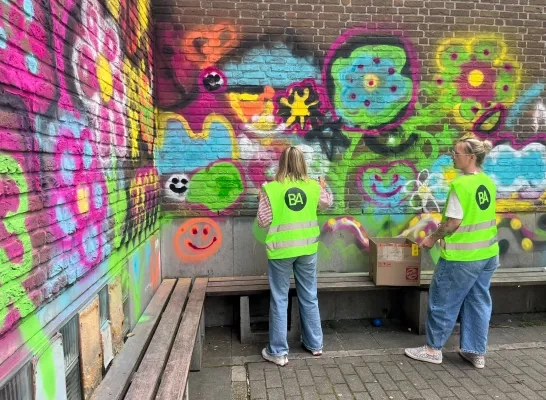 Geen gsms te zien vandaag op de speelplaats