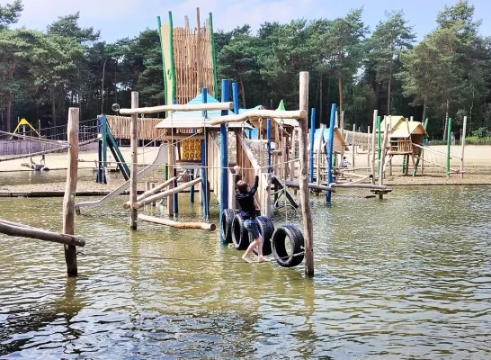 nieuw waterspeeltuig Lilse Bergen