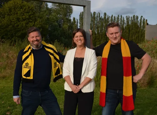 N-VA Duffel burgemeester Sofie Joosen voetbaltrainers N-VA Duffel burgemeester Sofie Joosen voetbaltrainers