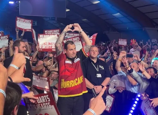 Kim Huybrechts darts Nijlen World Cup 