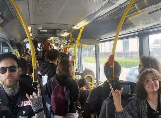 Bussen naar Graspop Dessel 2024