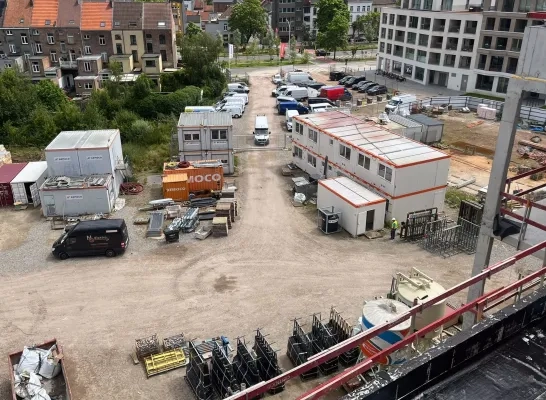 Kometsite Mechelen eerste fase klaar