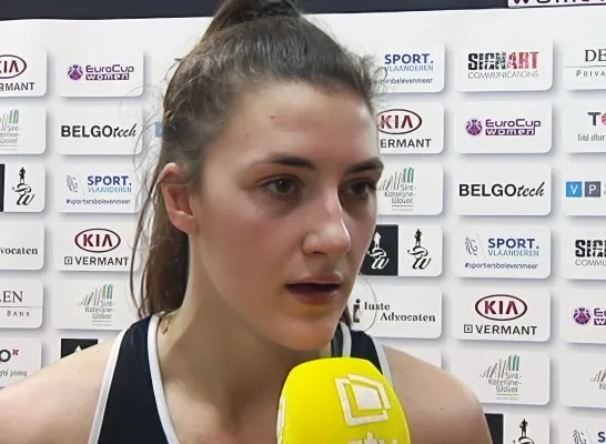 Laure Resimont Sint-Katelijne-Waver basketbal Belgian Cats Laure Resimont Sint-Katelijne-Waver basketbal Belgian Cats