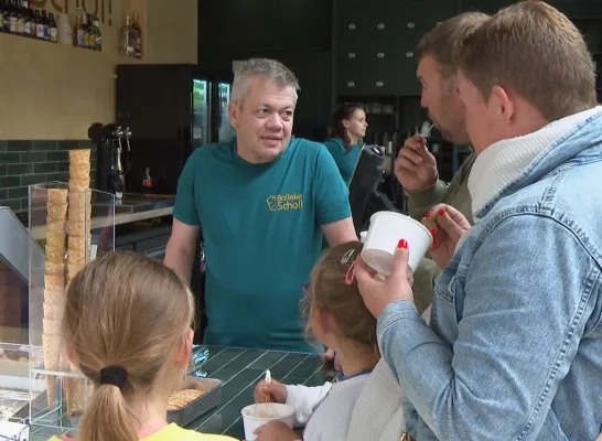Nieuwe ijsbar in Westerlo