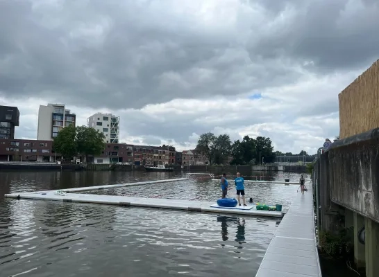 zwemmen in open water Keerdok Mechelen