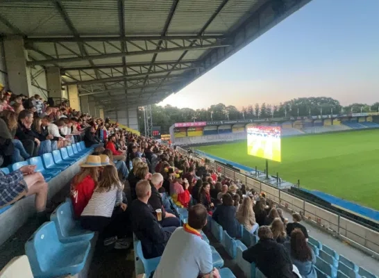 EK voetbal fandorp Kuipje Westerlo