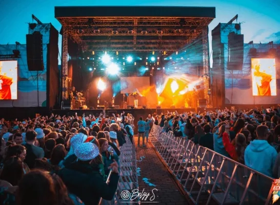 Foto tijdens het festival Foto tijdens het festival