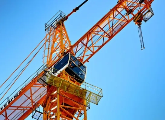 Stockfoto bouwkraan Stockfoto bouwkraan