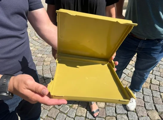 Herbruikbare verpakking Kingslize Pizza