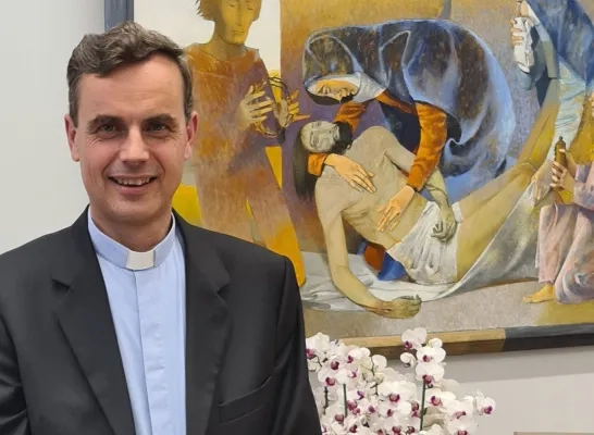 Luc Terlinden bij zijn aanstelling als aartsbisschop Luc Terlinden bij zijn aanstelling als aartsbisschop