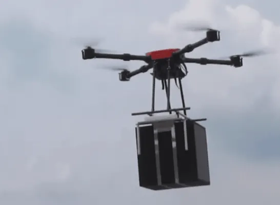 In de toekomst leveren drones pakjes aan Technopolis