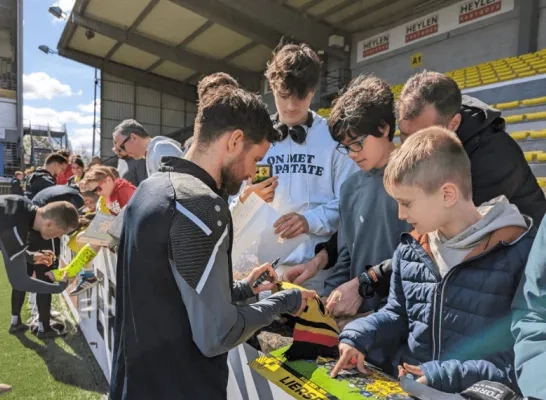 Lierse open training Lierse open training