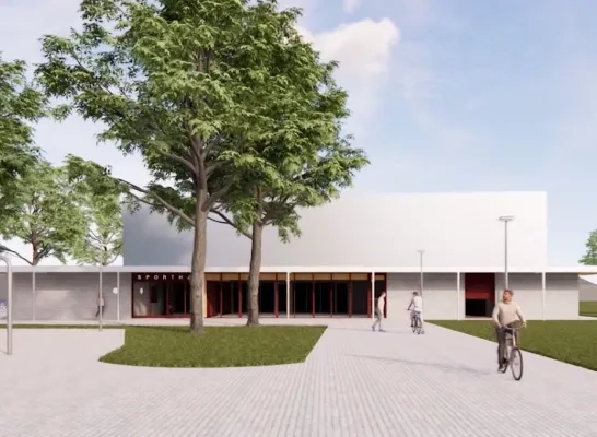 Impressie sporthal Noorderwijk Impressie sporthal Noorderwijk