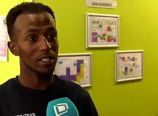 Biniam Girmay groene trui Ronde van Frankrijk 2024 Biniam Girmay groene trui Ronde van Frankrijk 2024