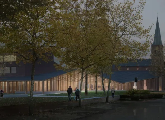 Ontwerp nieuw administratief centrum Olen