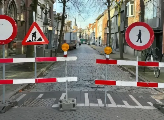 Otterstraat Turnhout werken riolering heraanleg Otterstraat Turnhout werken riolering heraanleg