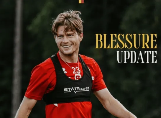 Daam Foulon geblesseerd KV Mechelen Daam Foulon geblesseerd KV Mechelen
