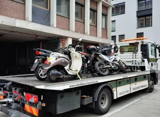 Bromfietsen in beslag genomen Mechelen Bromfietsen in beslag genomen Mechelen