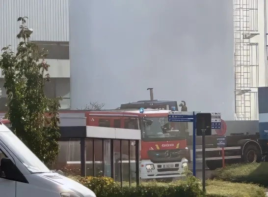 Bedrijfsbrand Janssen Pharmaceutica Beerse Bedrijfsbrand Janssen Pharmaceutica Beerse