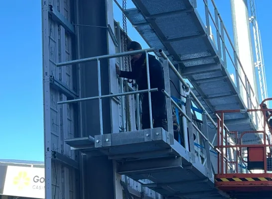 nieuw scorebord KV Mechelen 