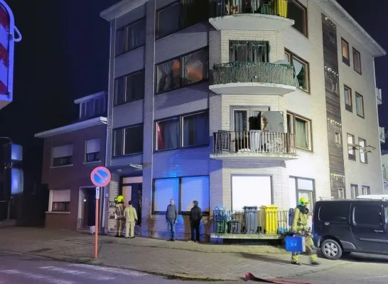 Brand appartement Geel Brand appartement Geel