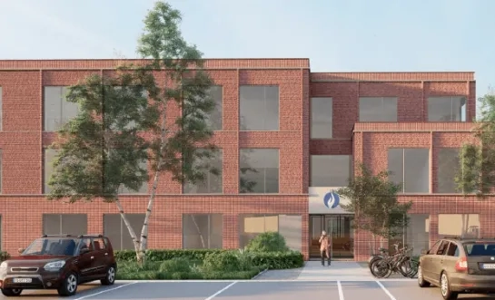bouw nieuwe kazerne ontwerp Hoogstraten.