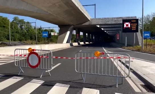Margaretunnel Mechelen tangent